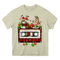 Mossy christmas cassette Heavy Core Tee - FaDigitalArtStudio