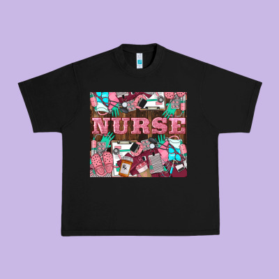 Nurse Urban Heavy Tee Designed By Lillyallendesigns
