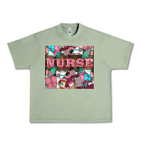 Oil Green Nurse Urban Heavy Tee - LillyAllenDesigns