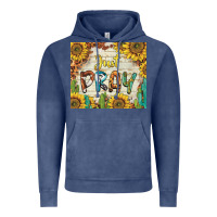 Vintage Denim just pray Vintage Hoodie - BarkalooDesign
