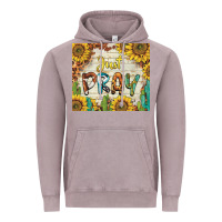 Vintage Zinc just pray Vintage Hoodie - BarkalooDesign
