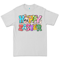 Dove Grey Hoppy Easter Premium Tee - CowhideDigitalArt
