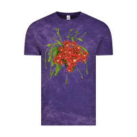 Cloud Purple Red Orchid Cactus Vintage Tee - LillyAllenDesigns