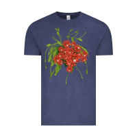 Vintage Denim Red Orchid Cactus Vintage Tee - LillyAllenDesigns