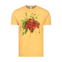 Vintage Mustard Red Orchid Cactus Vintage Tee - LillyAllenDesigns