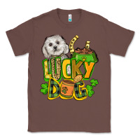 Chestnut lucky dog St. Patrick's Classic Tee - FaDigitalArtStudio