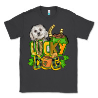 Smoke lucky dog St. Patrick's Classic Tee - FaDigitalArtStudio