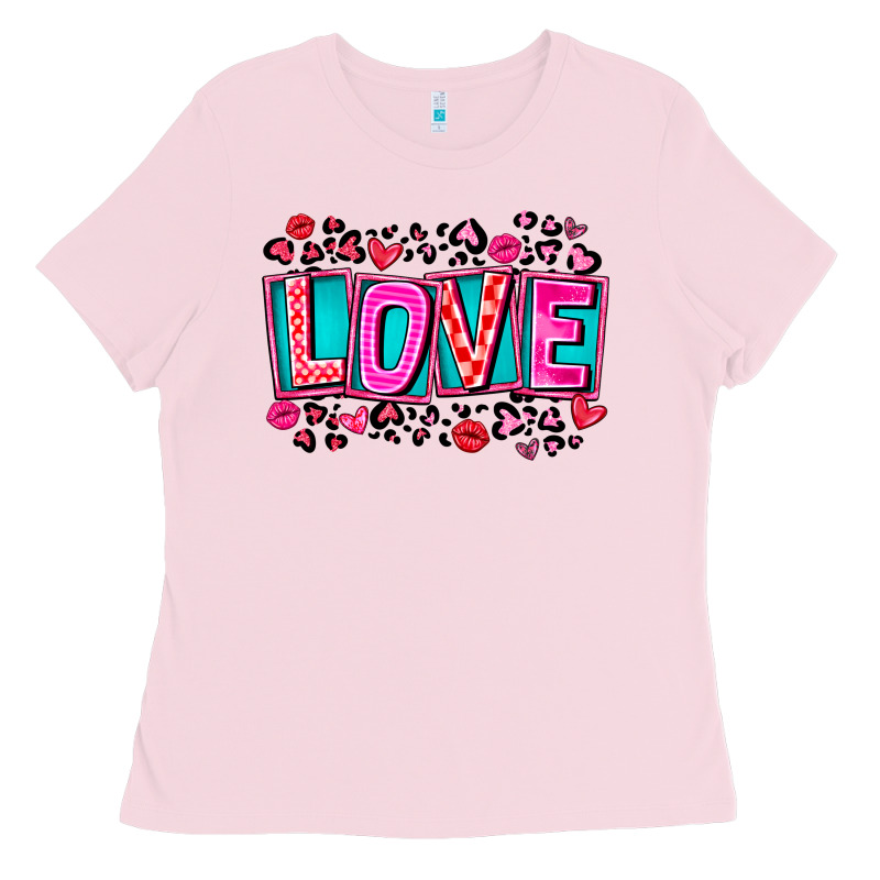 Love Valentine Ladies Tee by CowhideDigitalArt | Teevron