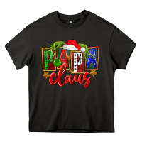 Asphalt Christmas papa claus Heavy Core Tee - FaDigitalArtStudio
