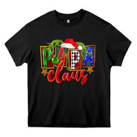 Black Christmas papa claus Heavy Core Tee - FaDigitalArtStudio