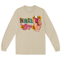 Mushroom western sunflowers nail boss Long Sleeve Tee - Artiststas