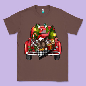 Christmas Truck Classic Tee Designed By Ranaportraitstore