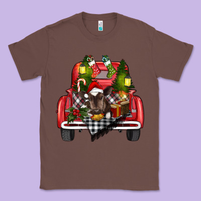 Christmas Truck Classic Tee Designed By Ranaportraitstore