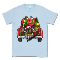 Dusty Blue christmas truck Classic Tee - RanaPortraitStore