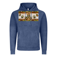 Vintage Denim easter camouflage egg hunter bunny license plate template Vintage Hoodie - BarkalooDesign