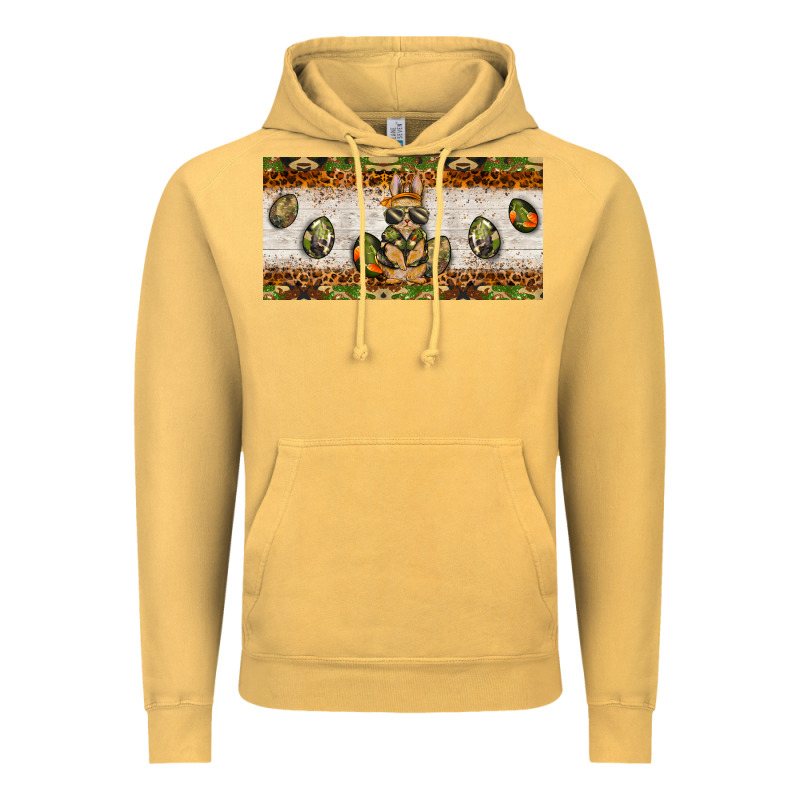 Easter Camouflage Egg Hunter Bunny License Plate Template Vintage Hoodie by BarkalooDesign | Teevron