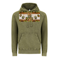 Vintage Olive easter camouflage egg hunter bunny license plate template Vintage Hoodie - BarkalooDesign