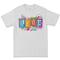 Dove Grey Love Easter Premium Tee - CowhideDigitalArt