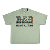 Oil Green Dad Fixer Of All Things Urban Heavy Tee - LillyAllenDesigns