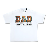 White Dad Fixer Of All Things Urban Heavy Tee - LillyAllenDesigns
