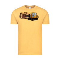 Vintage Mustard Thencher Chain Vintage Tee - LillyAllenDesigns