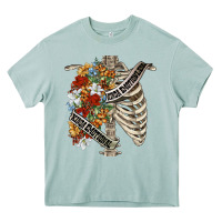 Arona kinda emotionless kinda emotional skeleton chest Heavy Core Tee - FaDigitalArtStudio