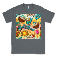 Sweet Summer Coffee Cups With Colorful Leopard And Sea Stars Seamless  Classic Tee | Teevron