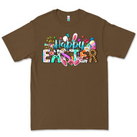 Cacao Happy Easter Bunny Premium Tee - CowhideDigitalArt