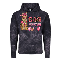 Cloud Black easter pink camouflage egg hunter  bunny Vintage Hoodie - BarkalooDesign