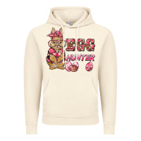 Vintage Artic easter pink camouflage egg hunter  bunny Vintage Hoodie - BarkalooDesign