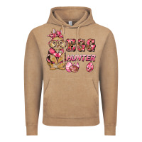 Vintage Coffee easter pink camouflage egg hunter  bunny Vintage Hoodie - BarkalooDesign