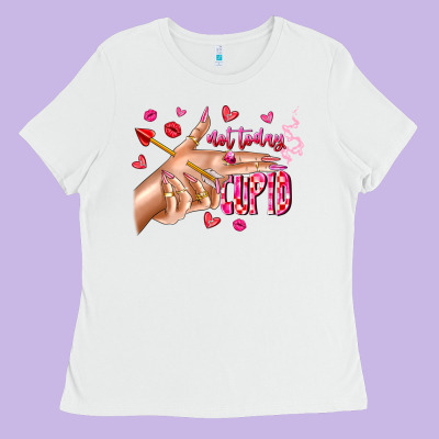 Not Today Cupid Ladies Tee Designed By Cowhidedigitalart