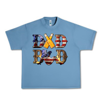 Pebble Blue American Dad Bod Urban Heavy Tee - LillyAllenDesigns