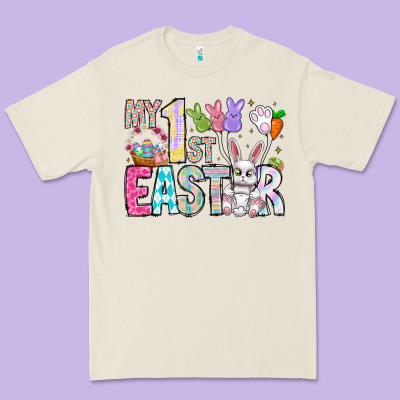 My 1st Easter Premium Tee Designed By Cowhidedigitalart