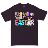 Plum My 1st Easter Premium Tee - CowhideDigitalArt