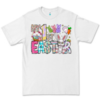 White My 1st Easter Premium Tee - CowhideDigitalArt
