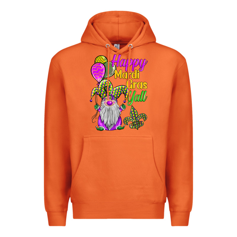 Happy Mardi Gras Y'all Premium Hoodie by BarkalooDesign | Teevron
