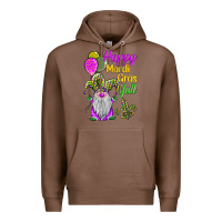 Chestnut happy mardi gras y'all Premium Hoodie - BarkalooDesign