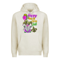 Oatmeal Heather happy mardi gras y'all Premium Hoodie - BarkalooDesign