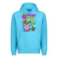 Ocean Blue happy mardi gras y'all Premium Hoodie - BarkalooDesign