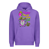 Purple happy mardi gras y'all Premium Hoodie - BarkalooDesign