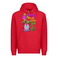 Red happy mardi gras y'all Premium Hoodie - BarkalooDesign