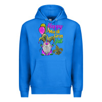 True Royal happy mardi gras y'all Premium Hoodie - BarkalooDesign