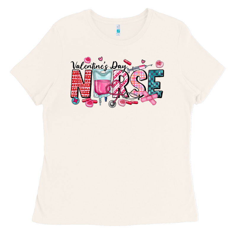 Nurse Valentine Ladies Tee by CowhideDigitalArt | Teevron