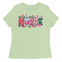 Matcha Nurse Valentine Ladies Tee - CowhideDigitalArt