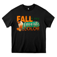 Black fall is my favorite color Heavy Core Tee - BundleAndBundleShop