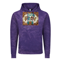 Cloud Purple just pray mousepad Vintage Hoodie - BarkalooDesign