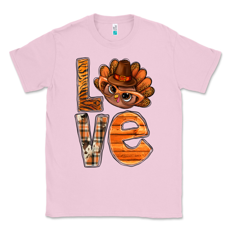 Thanksgiving With Turkey Love Bbs Classic Tee by BundleAndBundleShop | Teevron