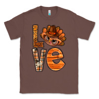 Chestnut thanksgiving with turkey love bbs Classic Tee - BundleAndBundleShop