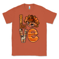 Copper thanksgiving with turkey love bbs Classic Tee - BundleAndBundleShop